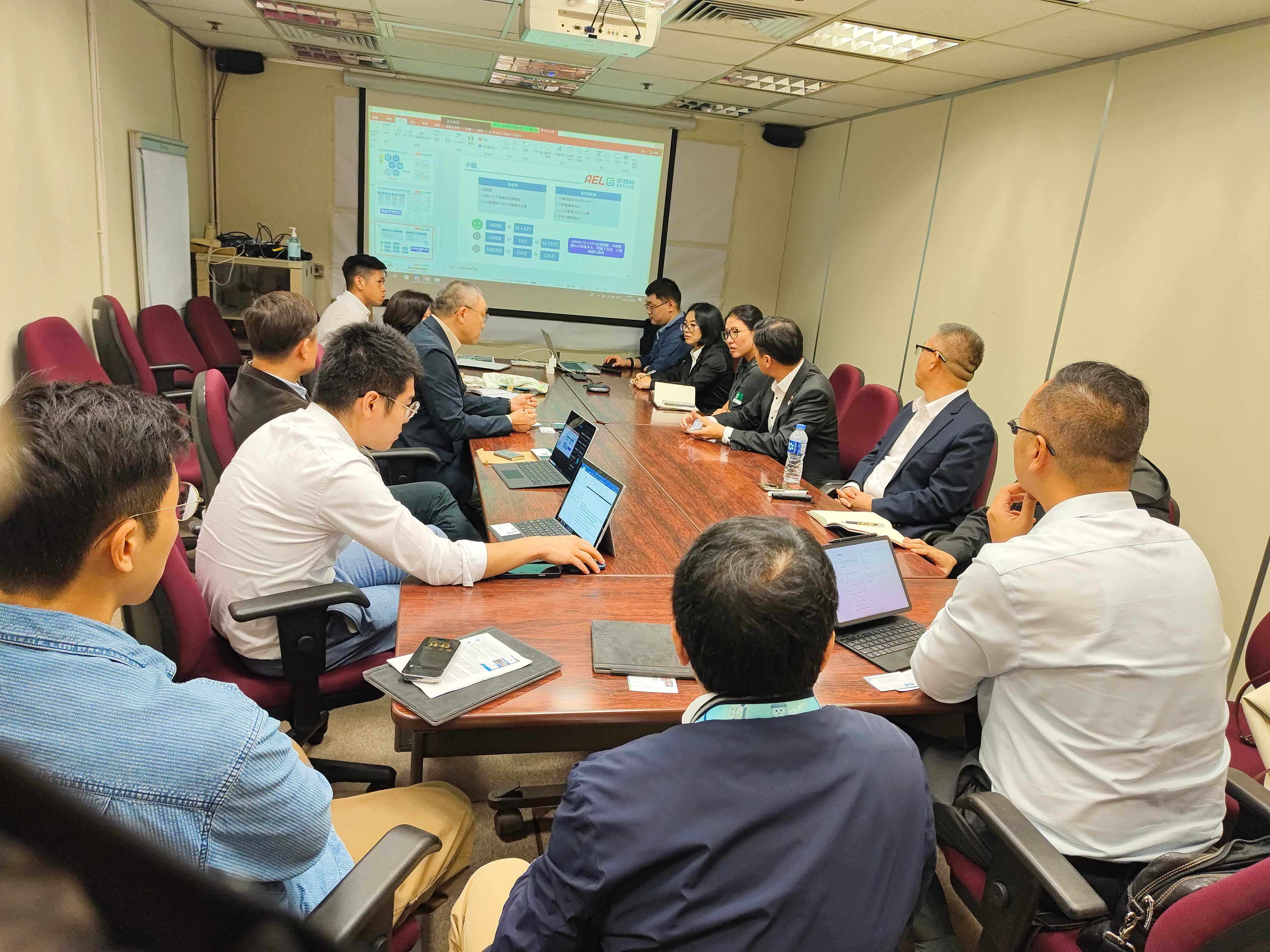 香港渠务署DSD两次邀请思普润到港进行MBBR技术交流